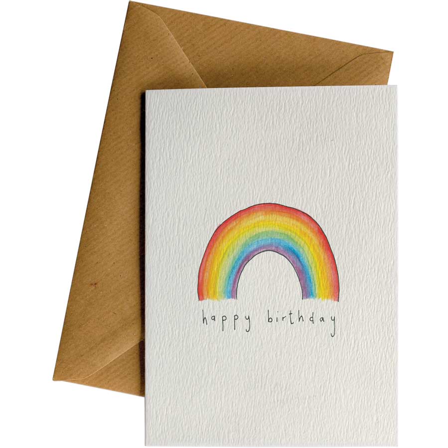 Little Difference Happy Birthday Rainbow Card