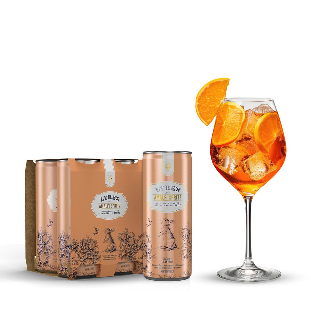 Lyre's Amalfi Spritz Non-Alc 4 x 250ml