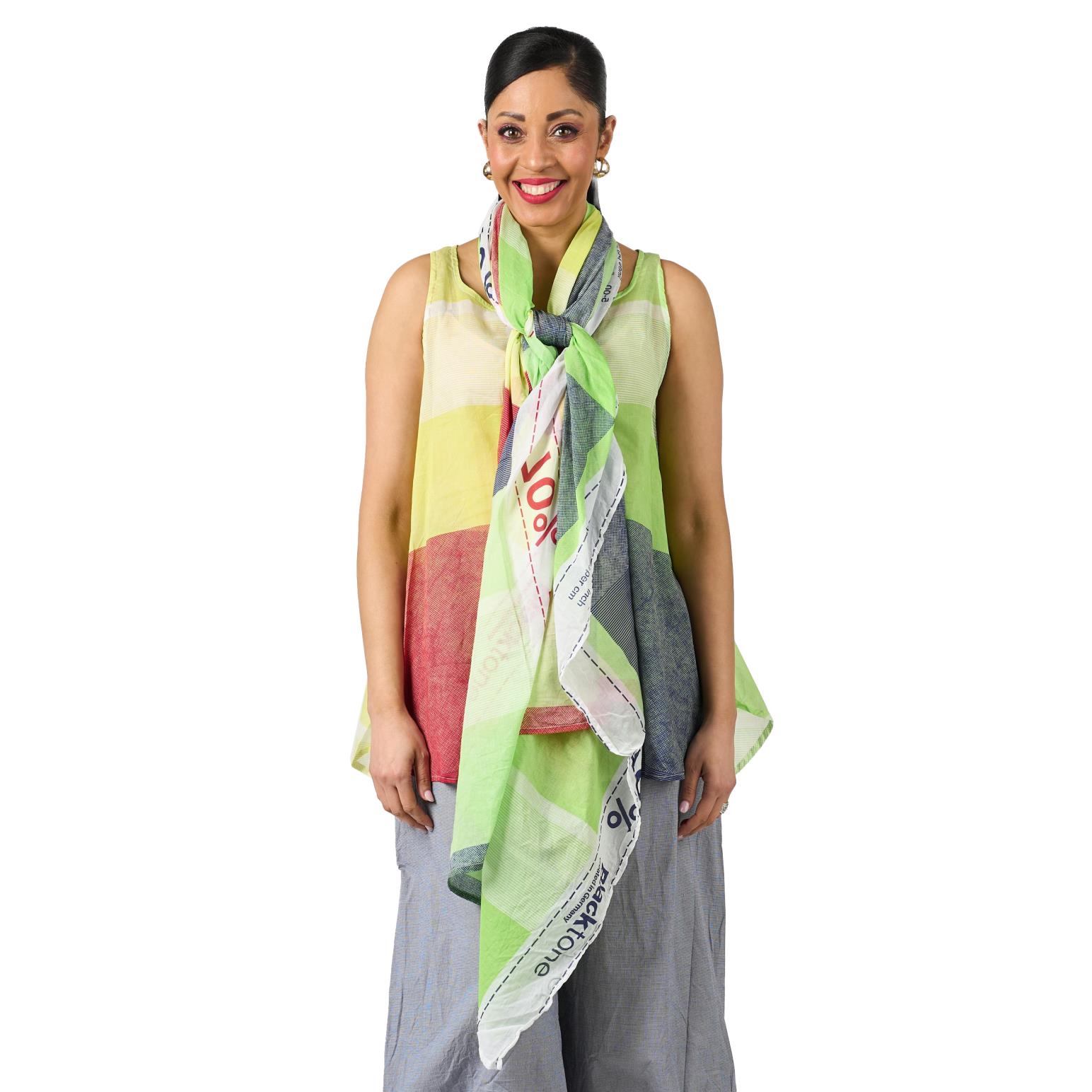 Rundholz Multi Colour Print Scarf