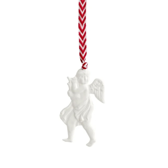 Wedgwood Christmas Ornament Cherub 5 Gabriel