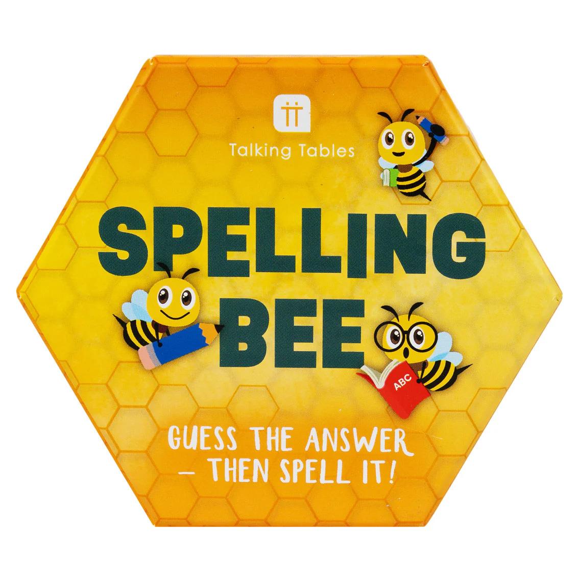 Talking Tables Easy Peasy Family Fun, Spelling Bee Game