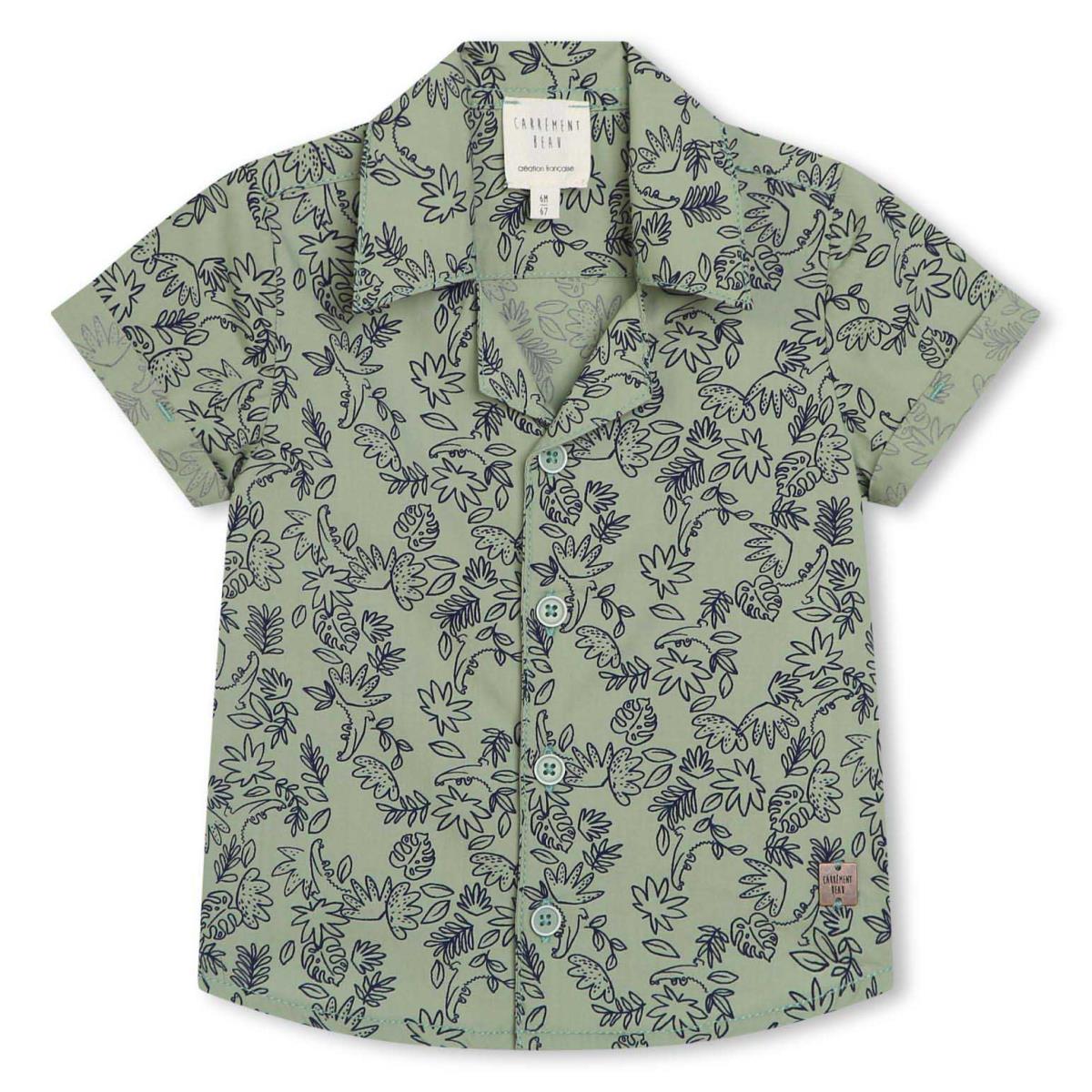 Carrement Beau Leaf Pattern Shirt 6 - 18M