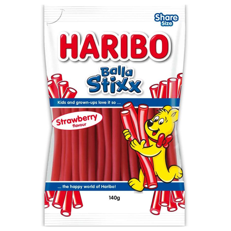 Haribo Strawberry Balla Stixx - 140g