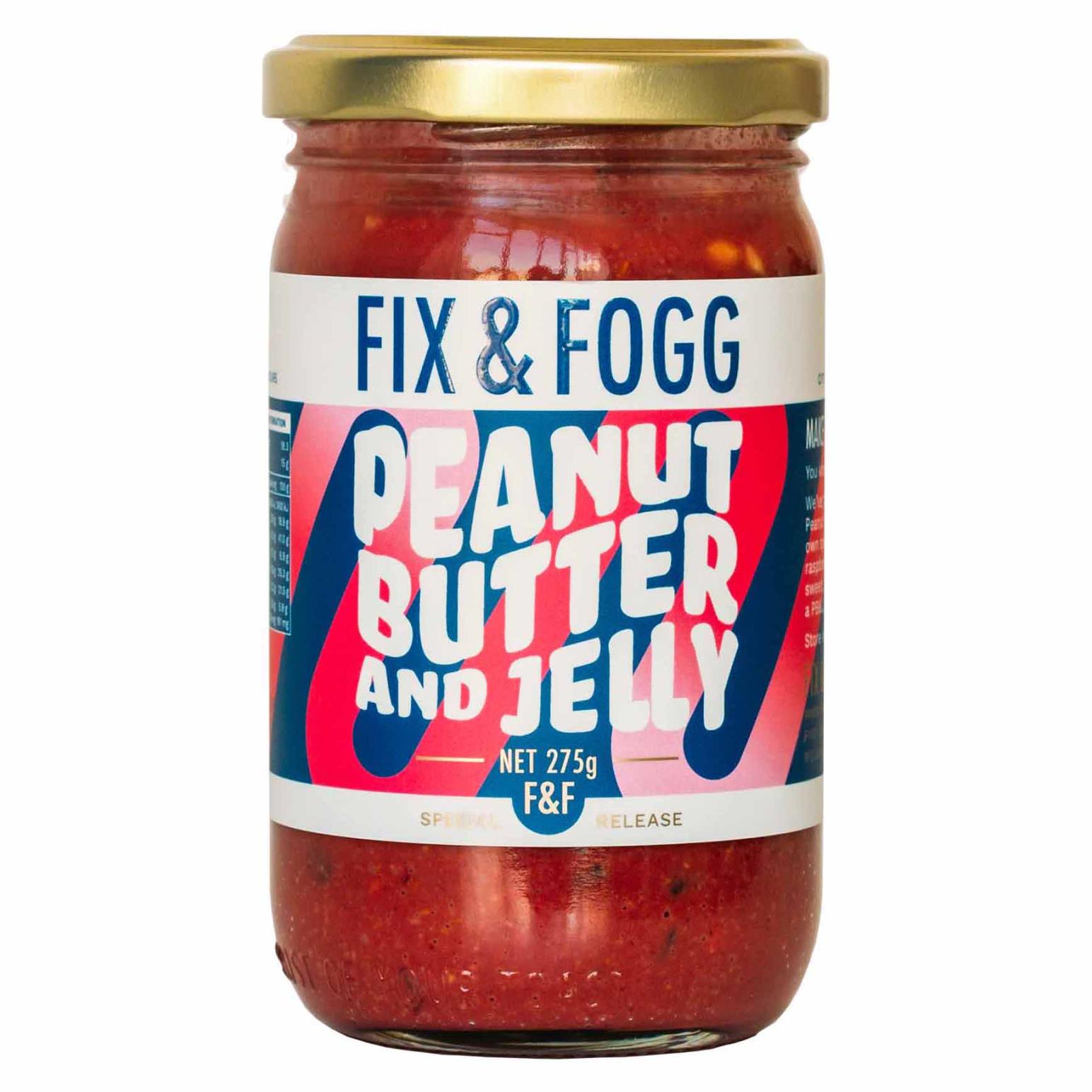 Fix & Fogg Peanut Butter Jelly 275g