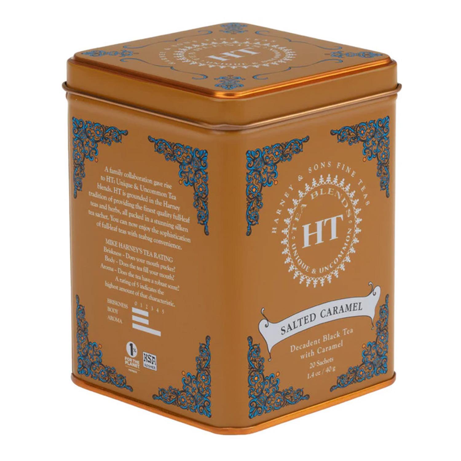 Harney & Sons Salted Caramel Tea Tin 20 Sachets