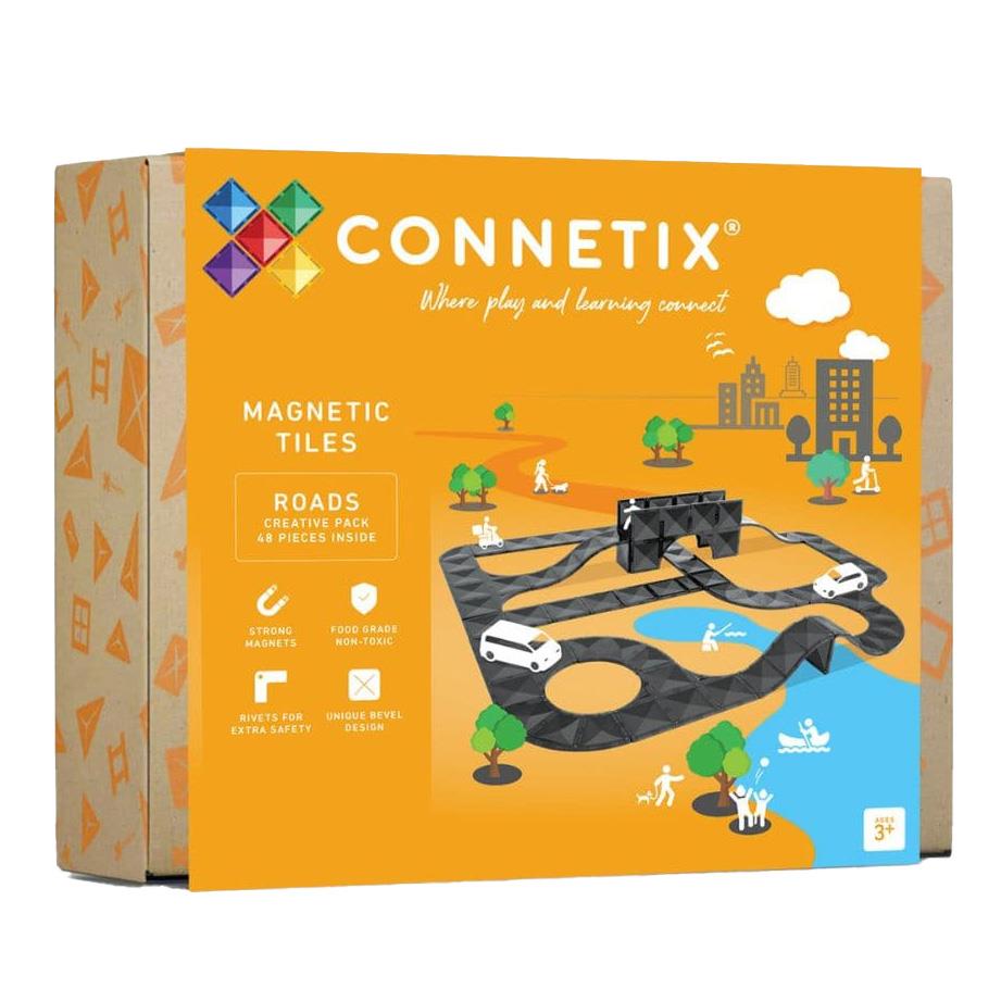 Connetix Tiles Creative Roads Pack 48 pc