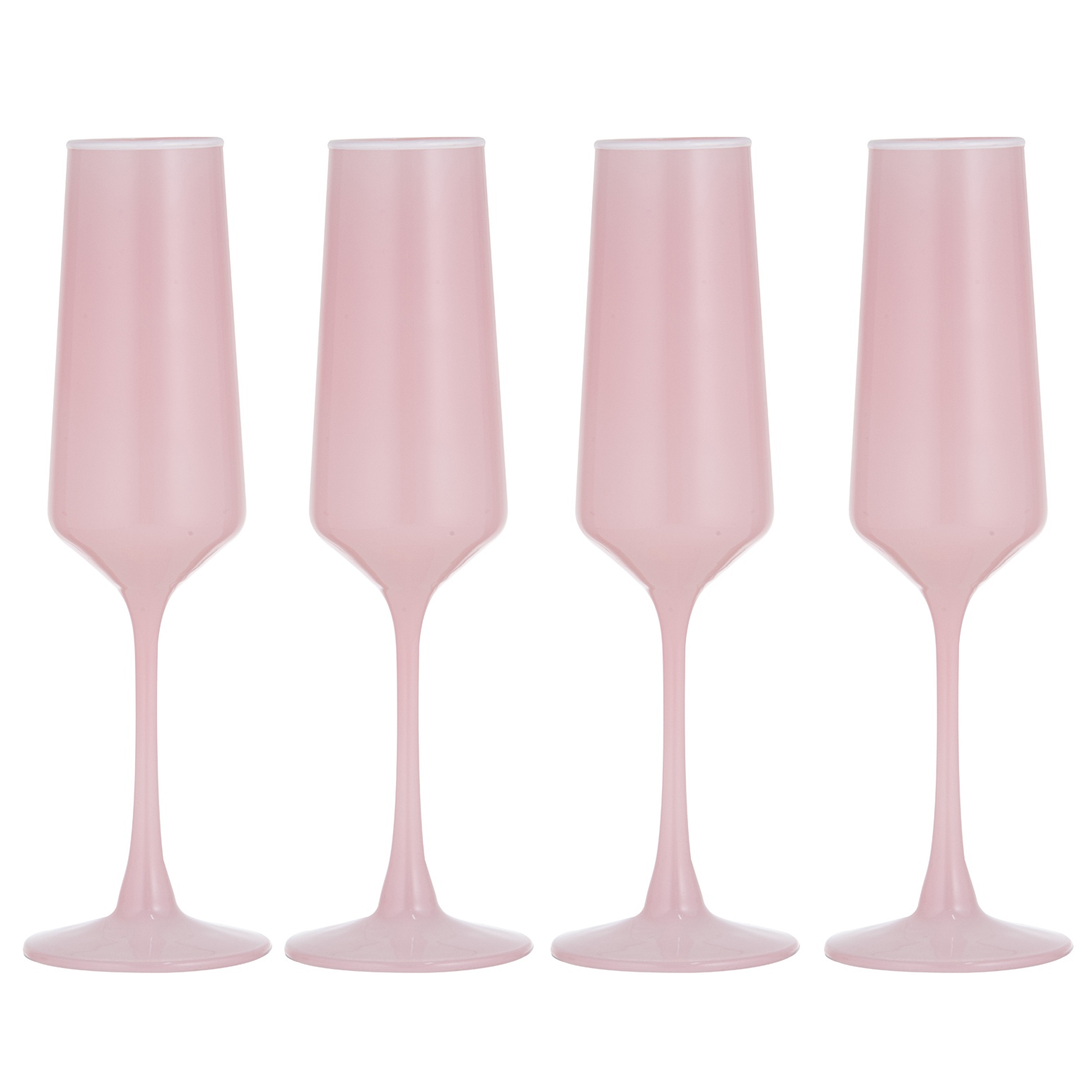 Ladelle Chelsea Blush Champagne Glass Set Of 4