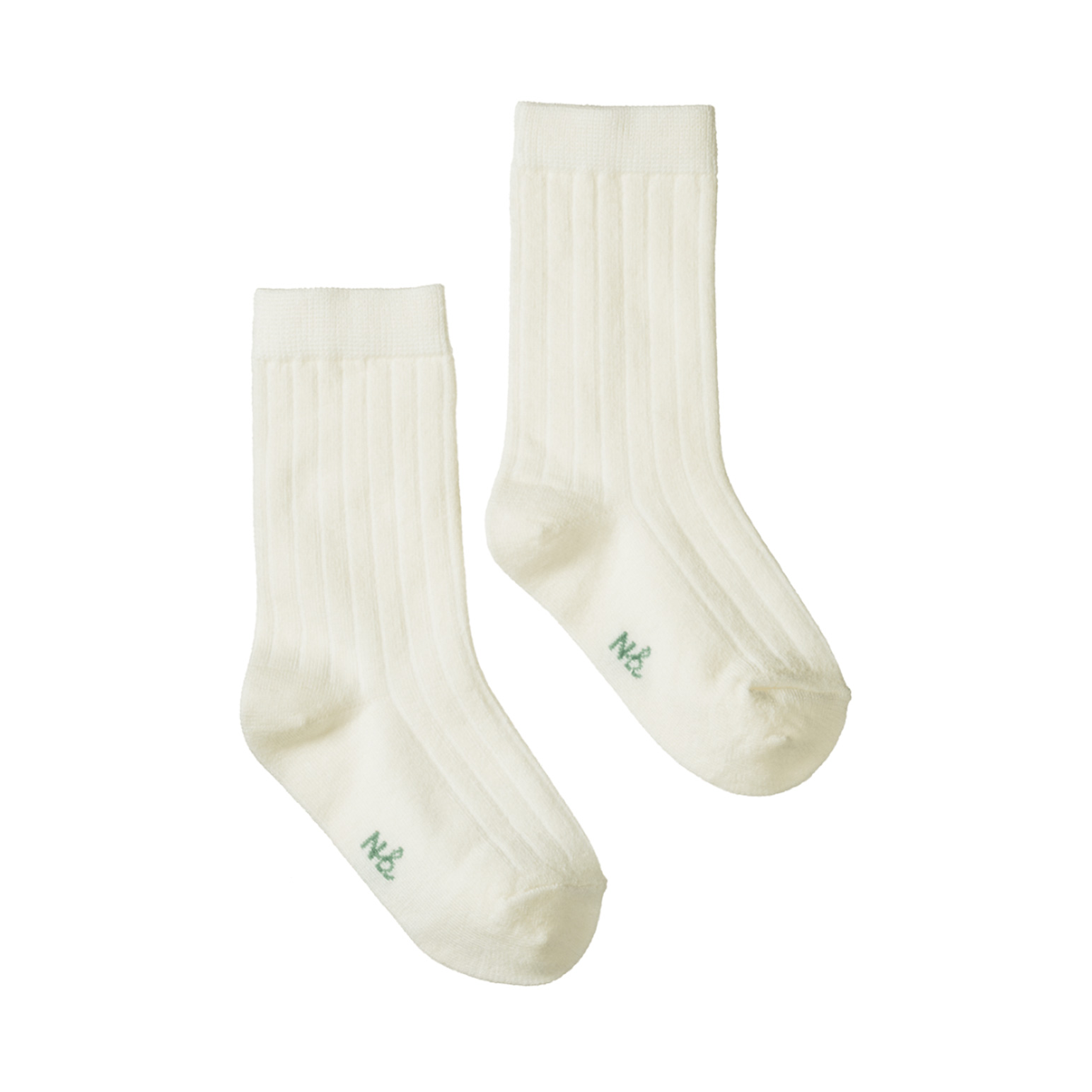 Nature Baby Organic Wool Rib Socks