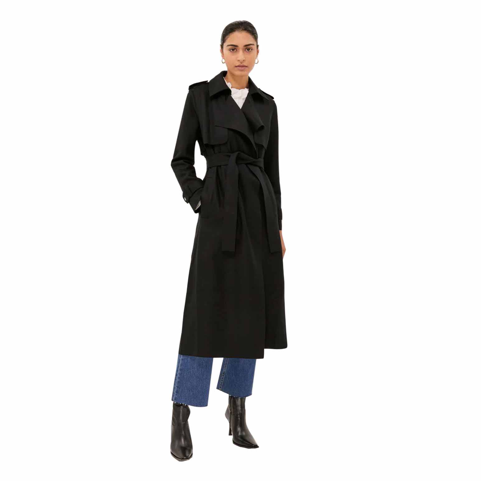 SABA Karla Longline Trench Coat