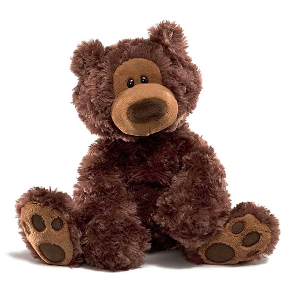 Jasnor Bear: Philbin Dark Brown 33Cm