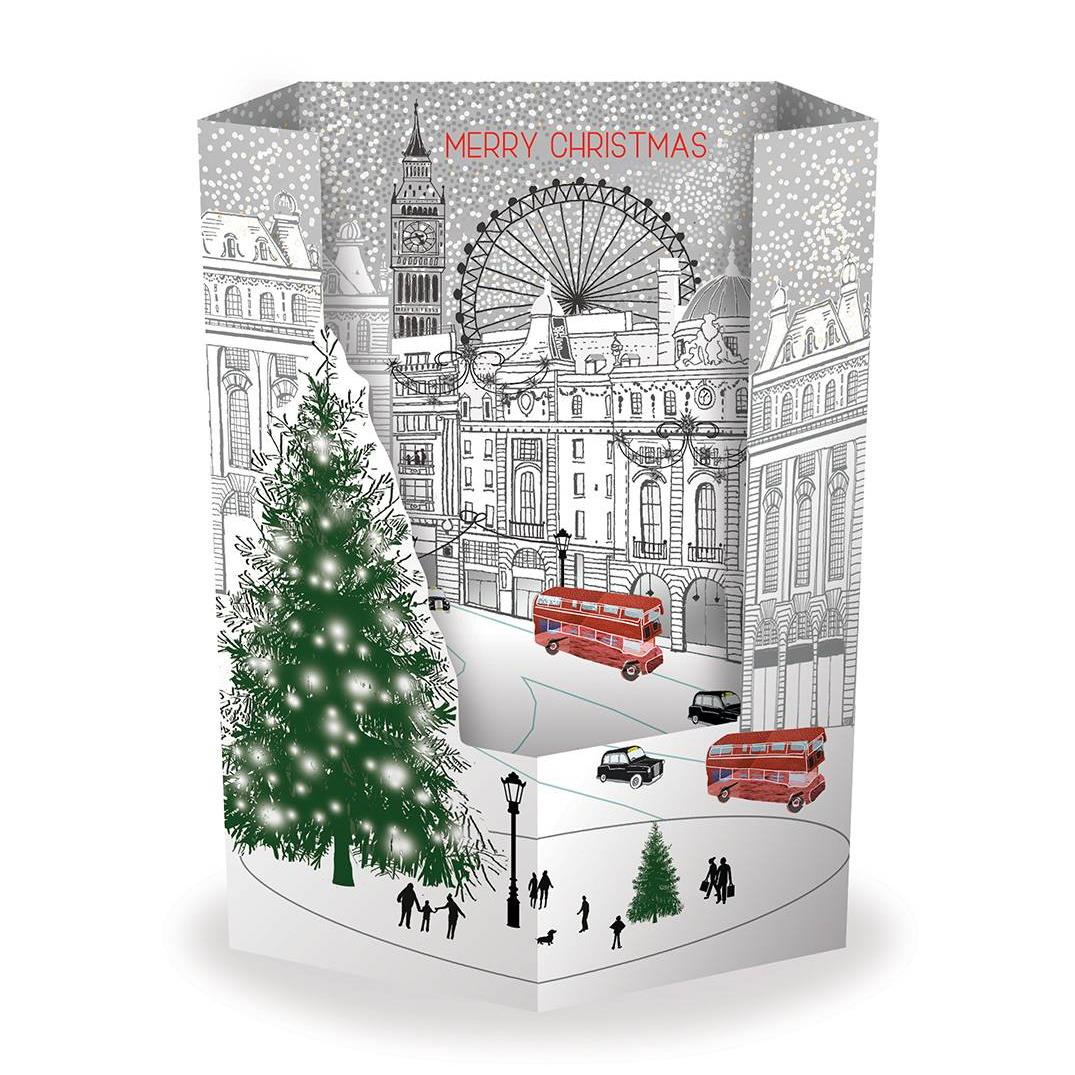 London Scene 3D Pop Out Card