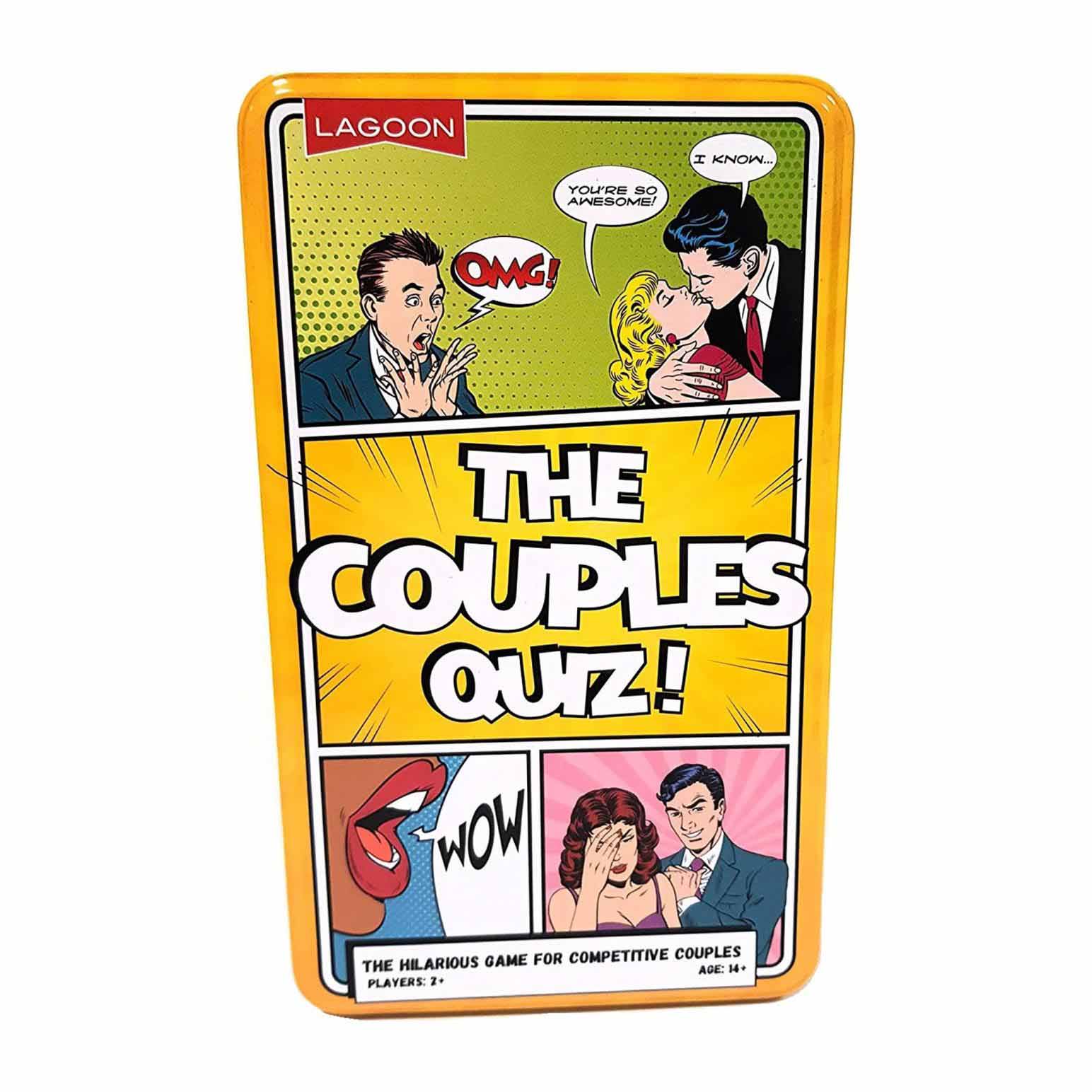 Lagoon The Couples Quiz Tin