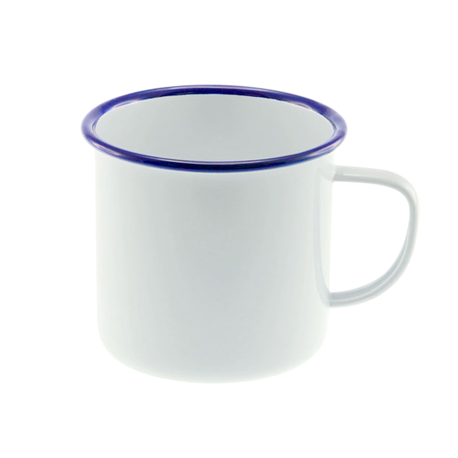 Falcon Enamelware Blue Rim Mug 350ml