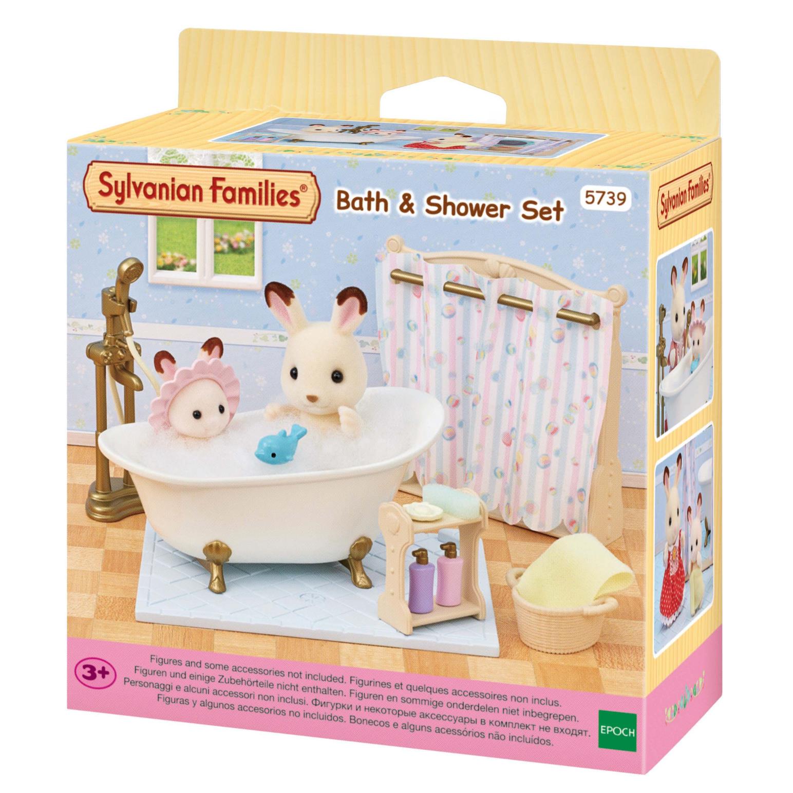 Sylvanian Families Bath & Shower Set