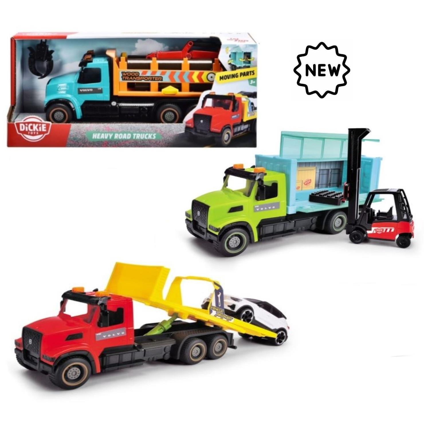 Dickie Toys Heavy Road Trucks Assorted 22cm