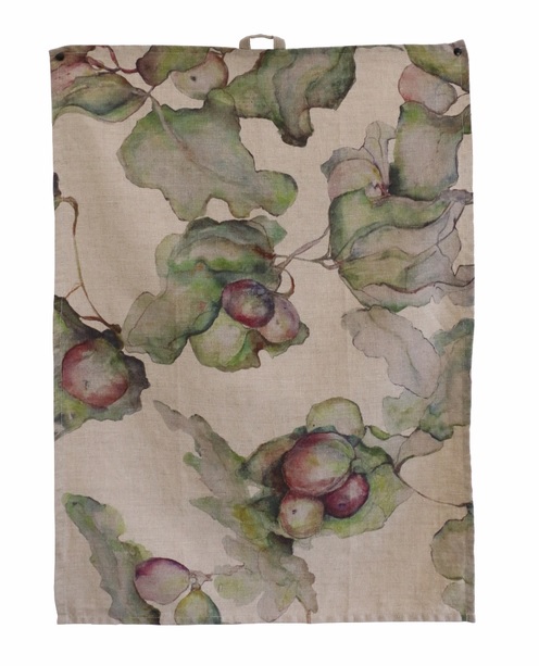 CC Interiors Ivy & Fig 100% Linen Tea Towel 50x70