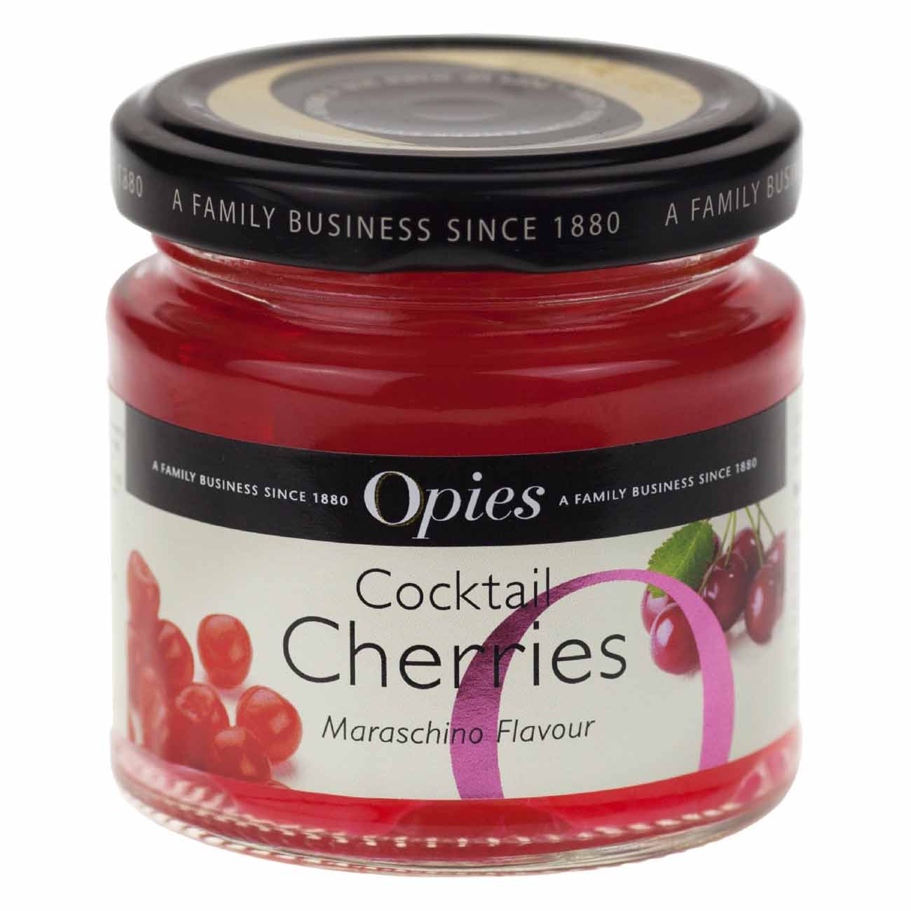 Opies Cocktail Cherries Maraschino Flavour