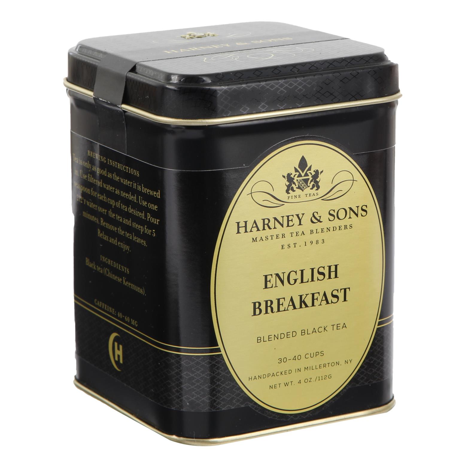 Harney & Sons English Breakfast Loose Leaf 4oz Tin