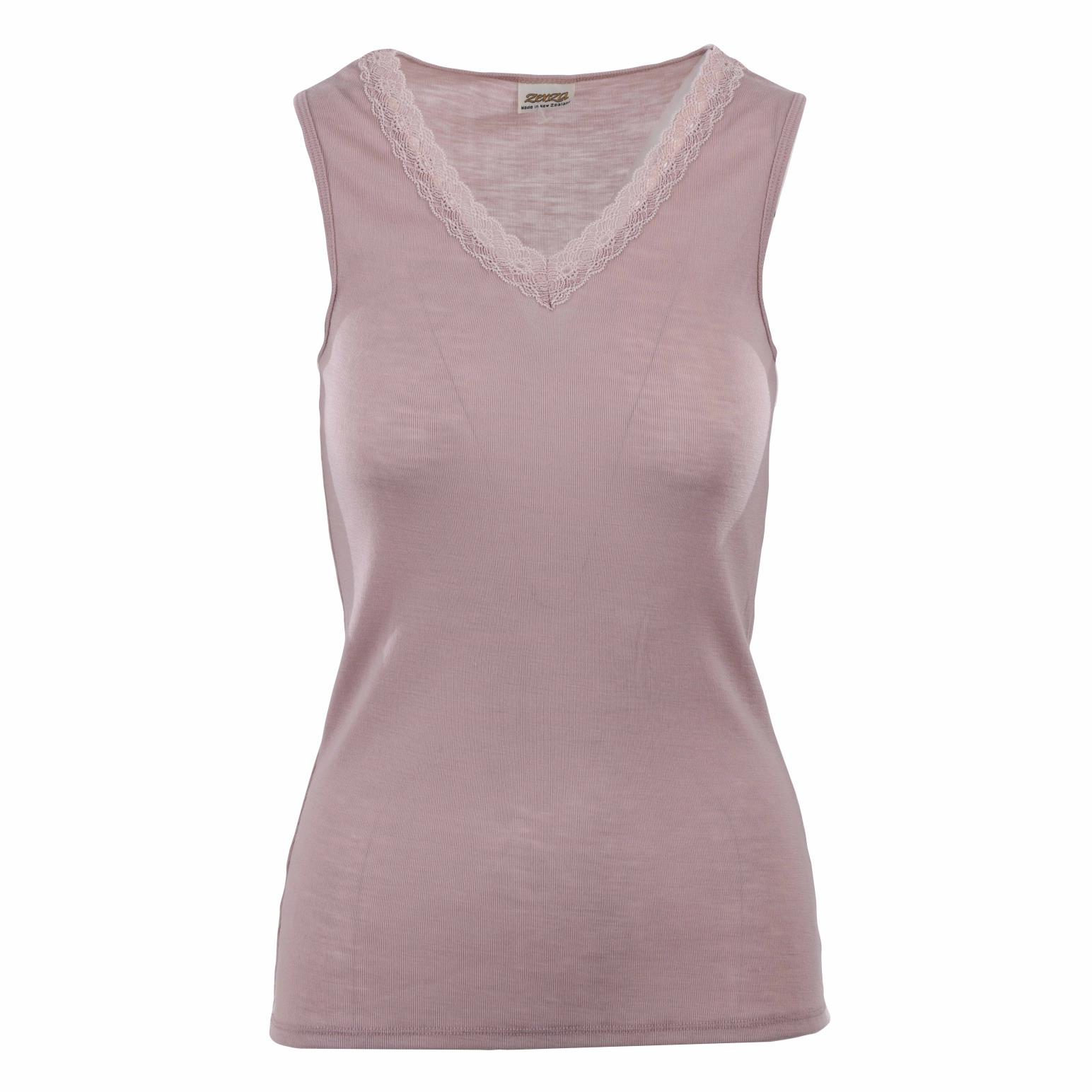 Zenza Impressions Singlet with Lace V neck