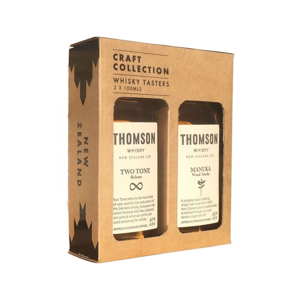 Thomson Craft Collection Mini Whisky Gift Pack 2 x 100ml