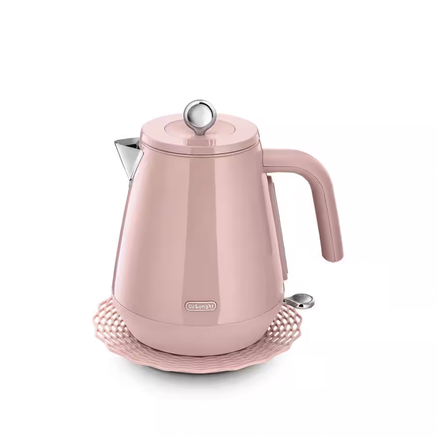 DeLonghi Eclettica Pink Kettle