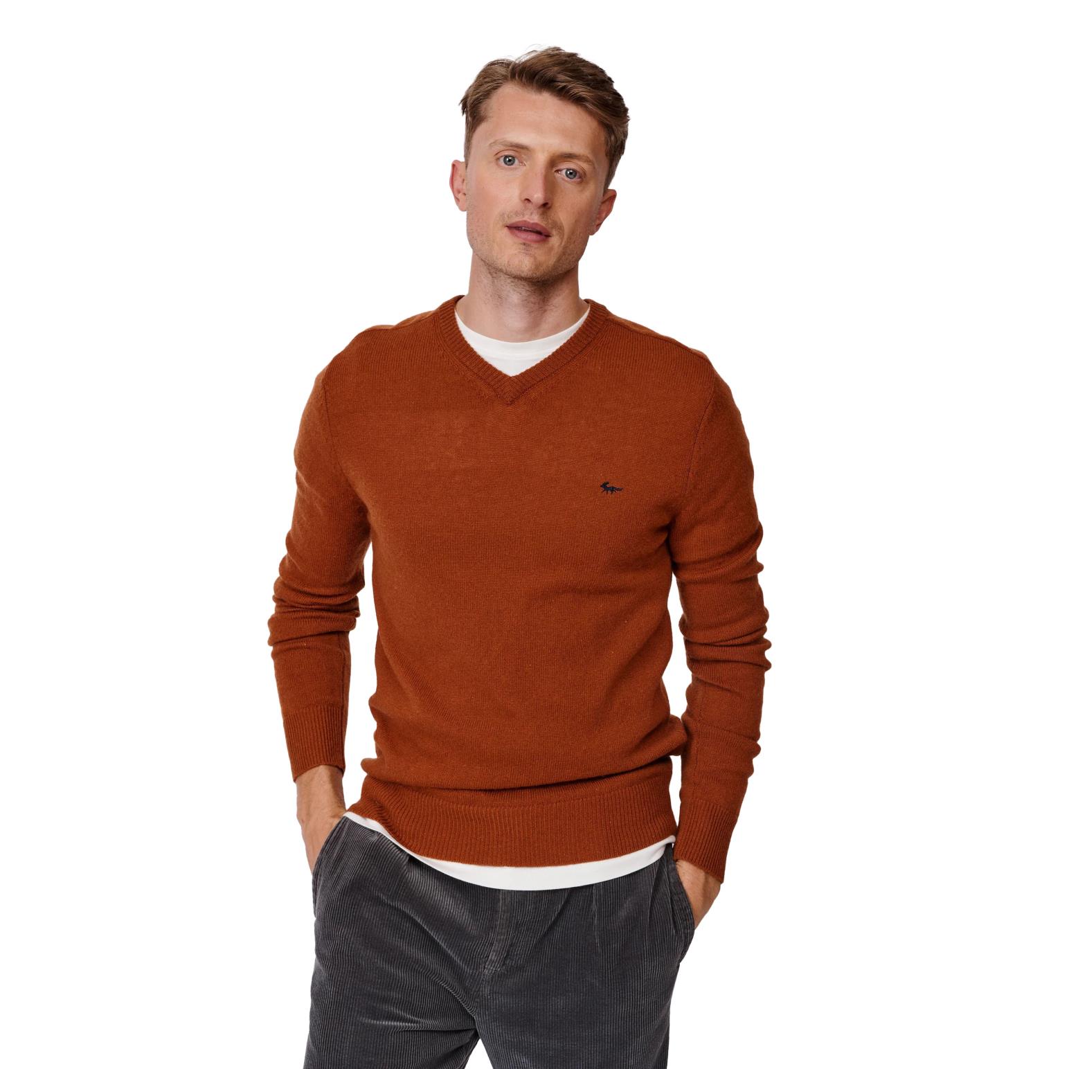 Aubin Eastbourne V Neck Jumper