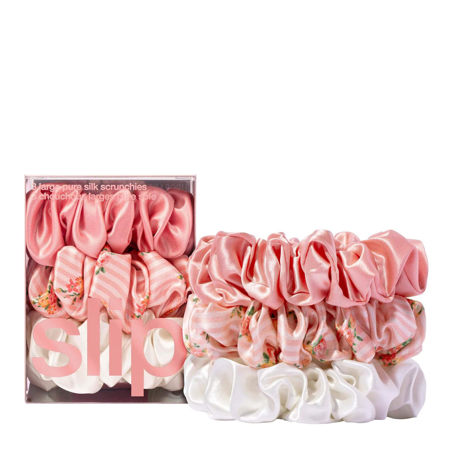 Silk Scrunchie 3 Pack Large