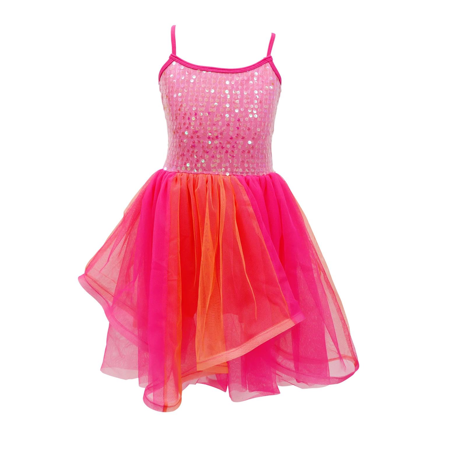 Pink Poppy Fairy Sparkle Dress Size 3-4