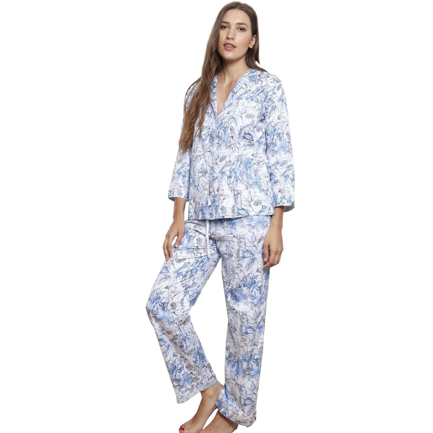 Cottonreal Leafy Flora Pj Set