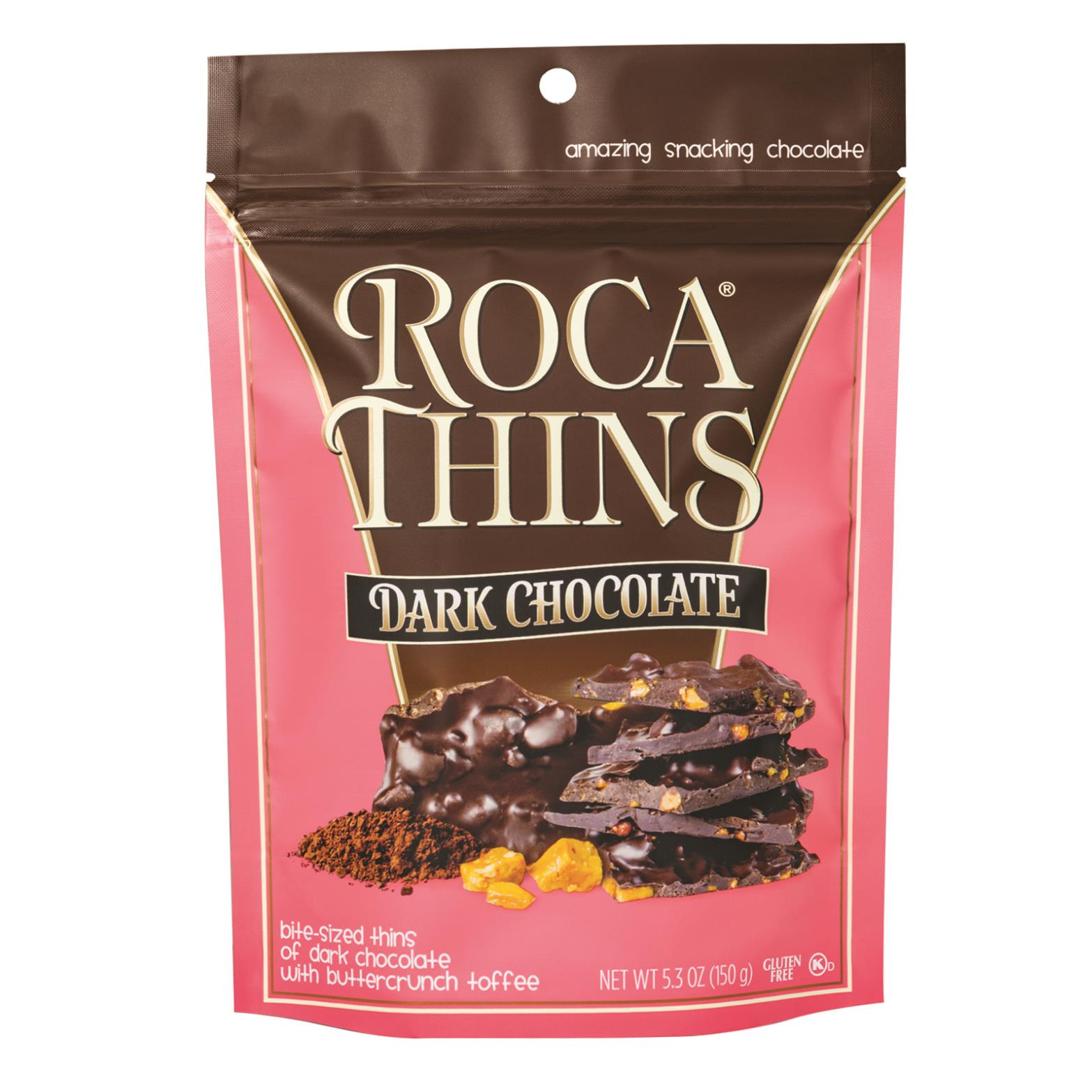 Brown & Haley Dark Chocolate Roca Thins 150g