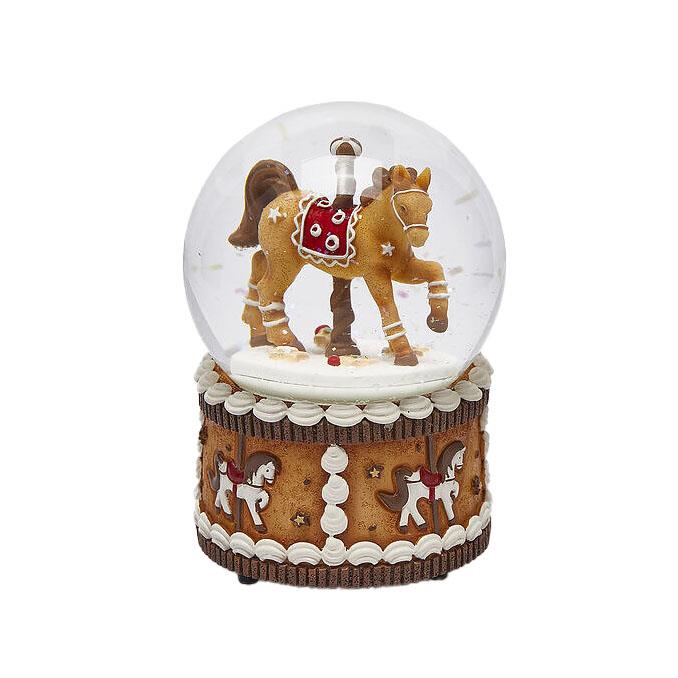 EDG enzo de gasperi Snowglobe Carousel 10cm