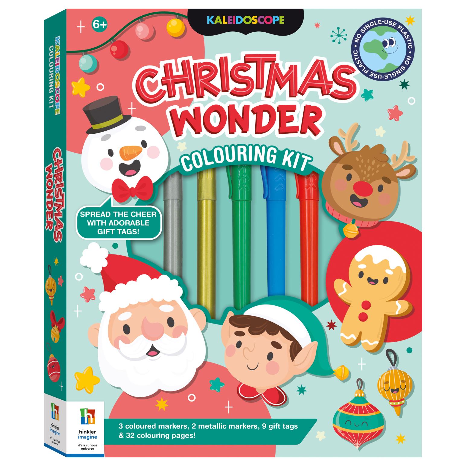 Kaleidoscope  Colouring Kit Christmas Wonder