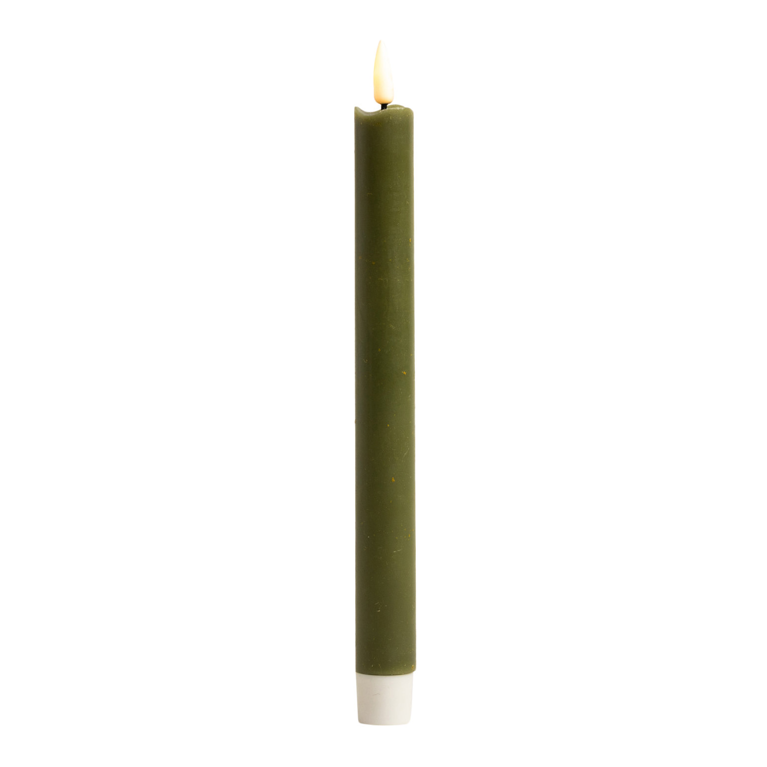 Stellar Haus Green Table Candle 2 Pack (24H 2.5D) With Timer