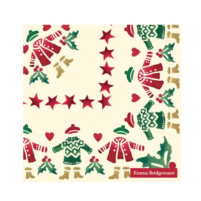 IHR Emma Bridgewater Winter Walks Cocktail Napkin