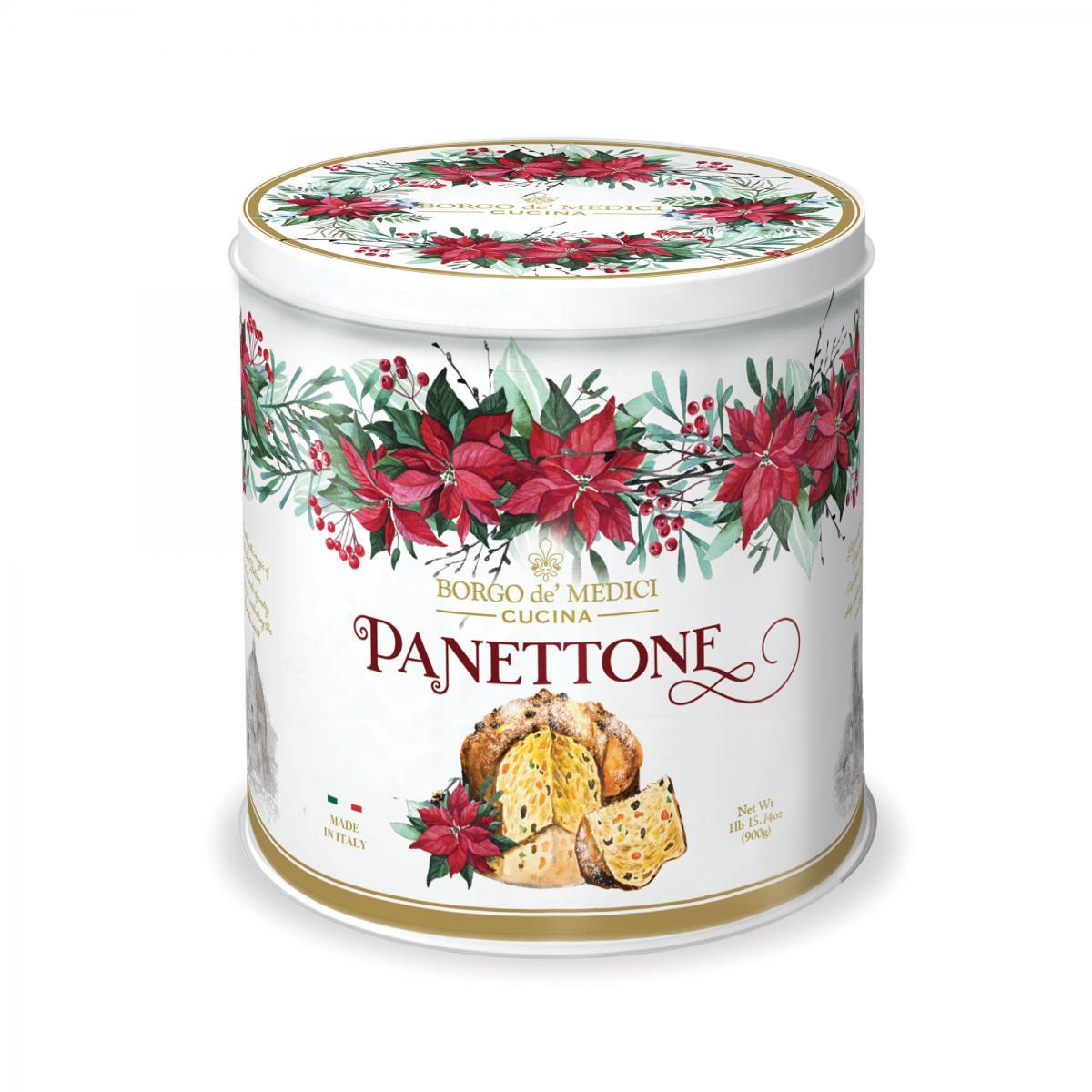 Borgo de Medici Classic Panettone In Tin 750g