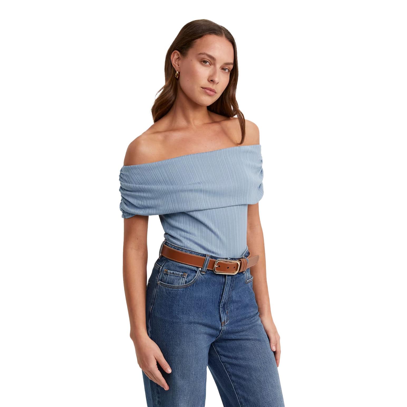 SABA Sabine Ss Off Shoulder Top