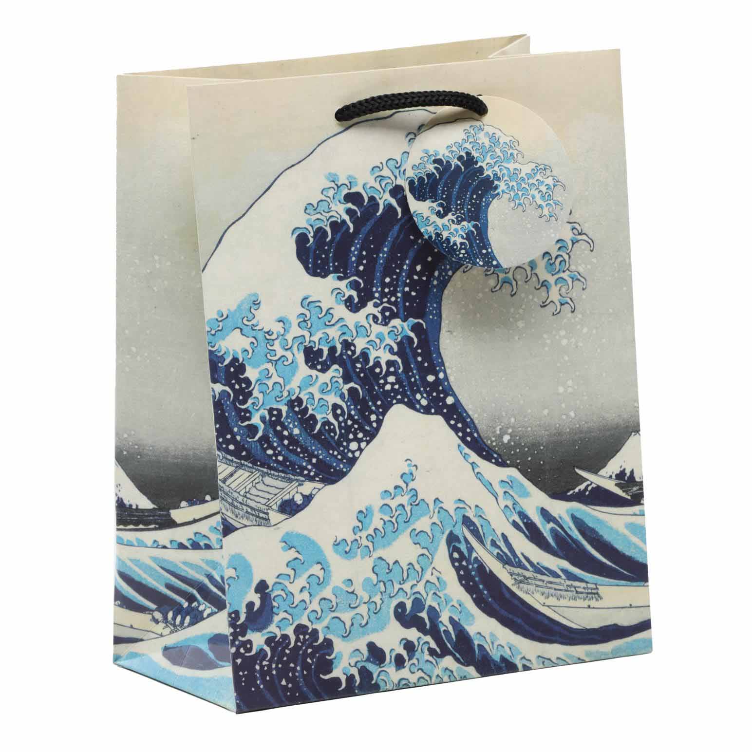 Museums & Galleries Hokusai Wave Med Bag