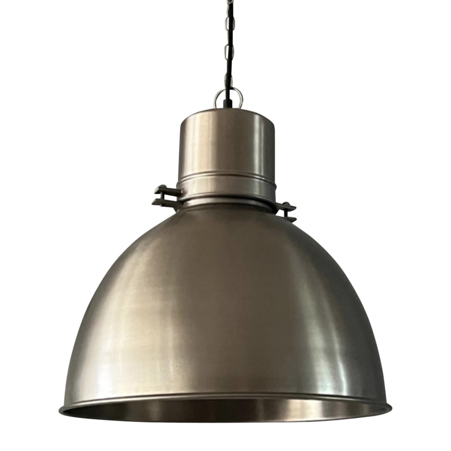 French Country Industrial Pendent Pewter