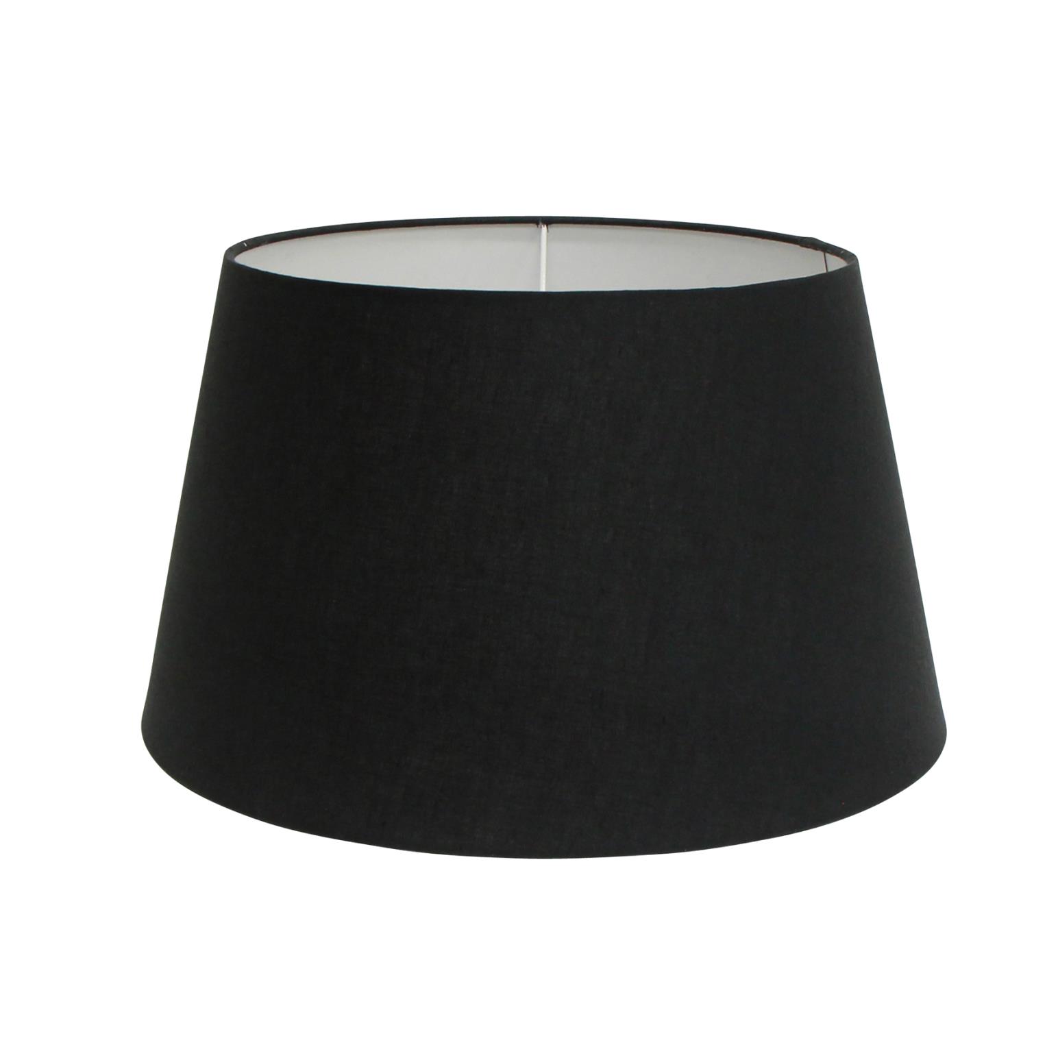 French Country Tapered Drum Large Shade Black