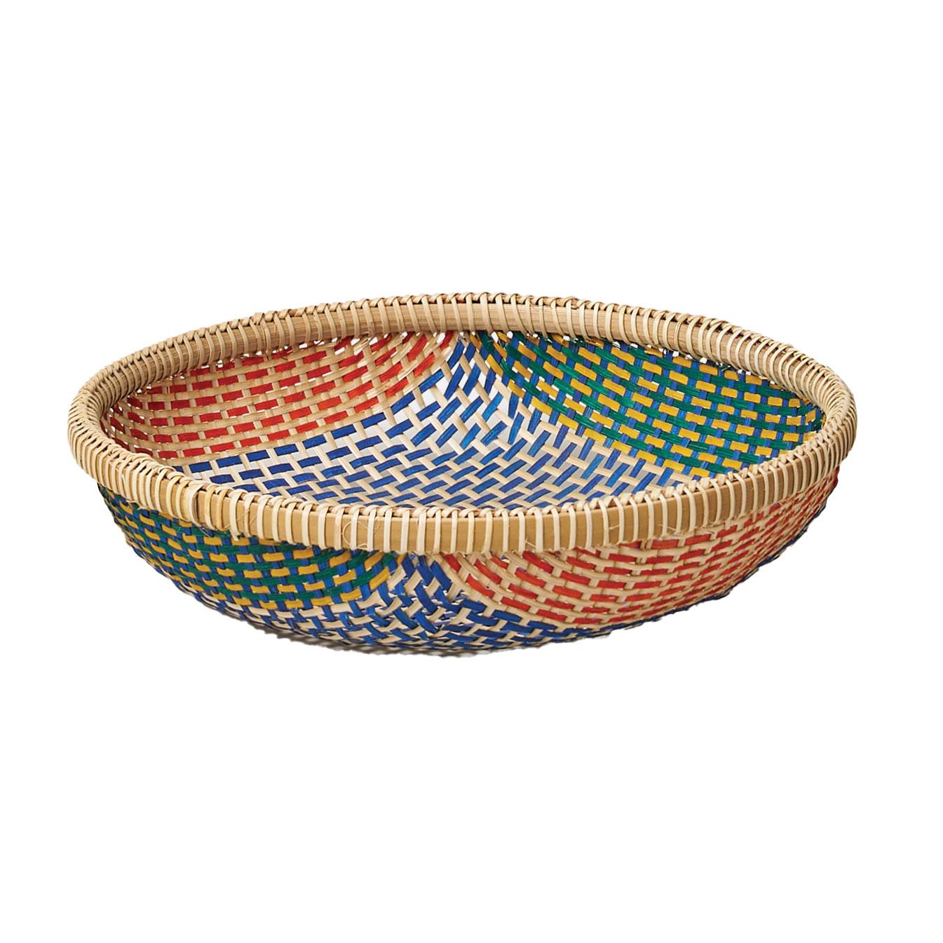 Città Thao Woven Basket Blue/Multi M