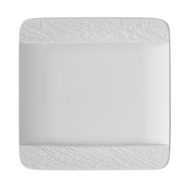 Villeroy & Boch Manufacture Rock Square Dinner Plate White