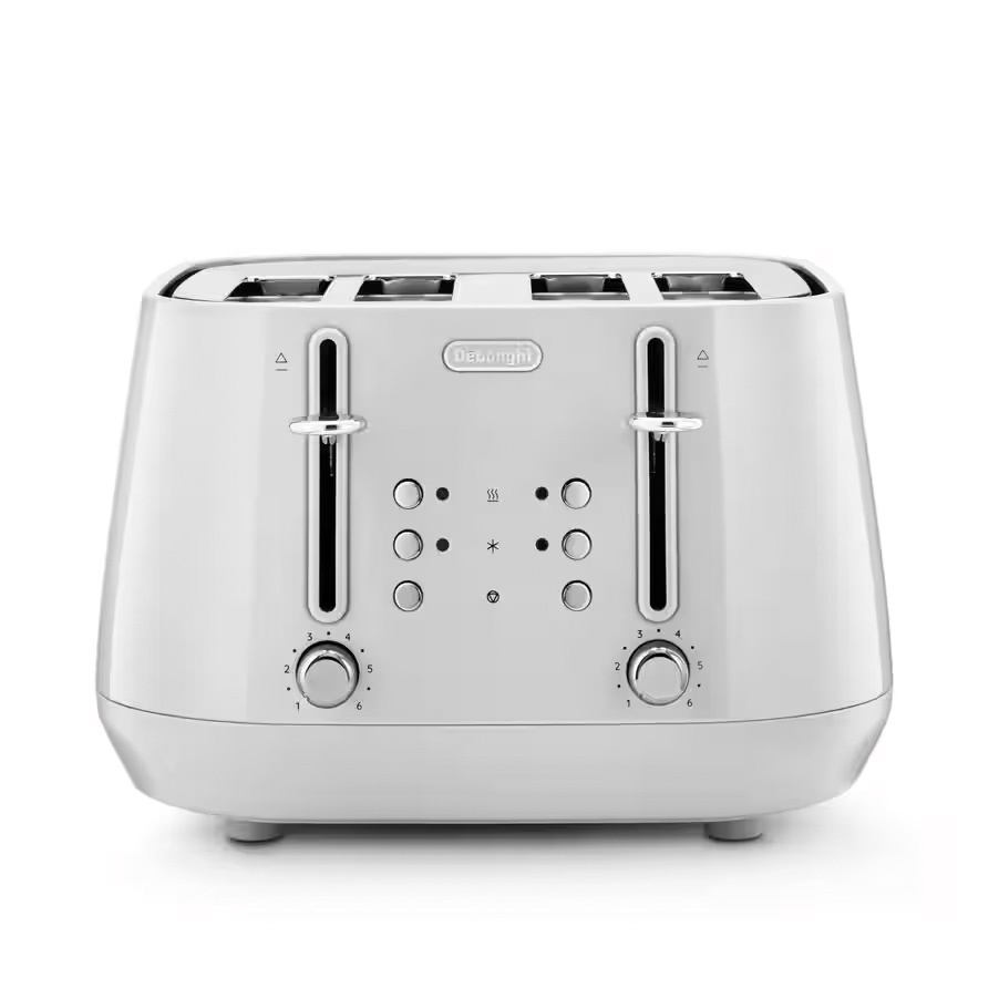 DeLonghi Eclettica 4-Slice Toaster White