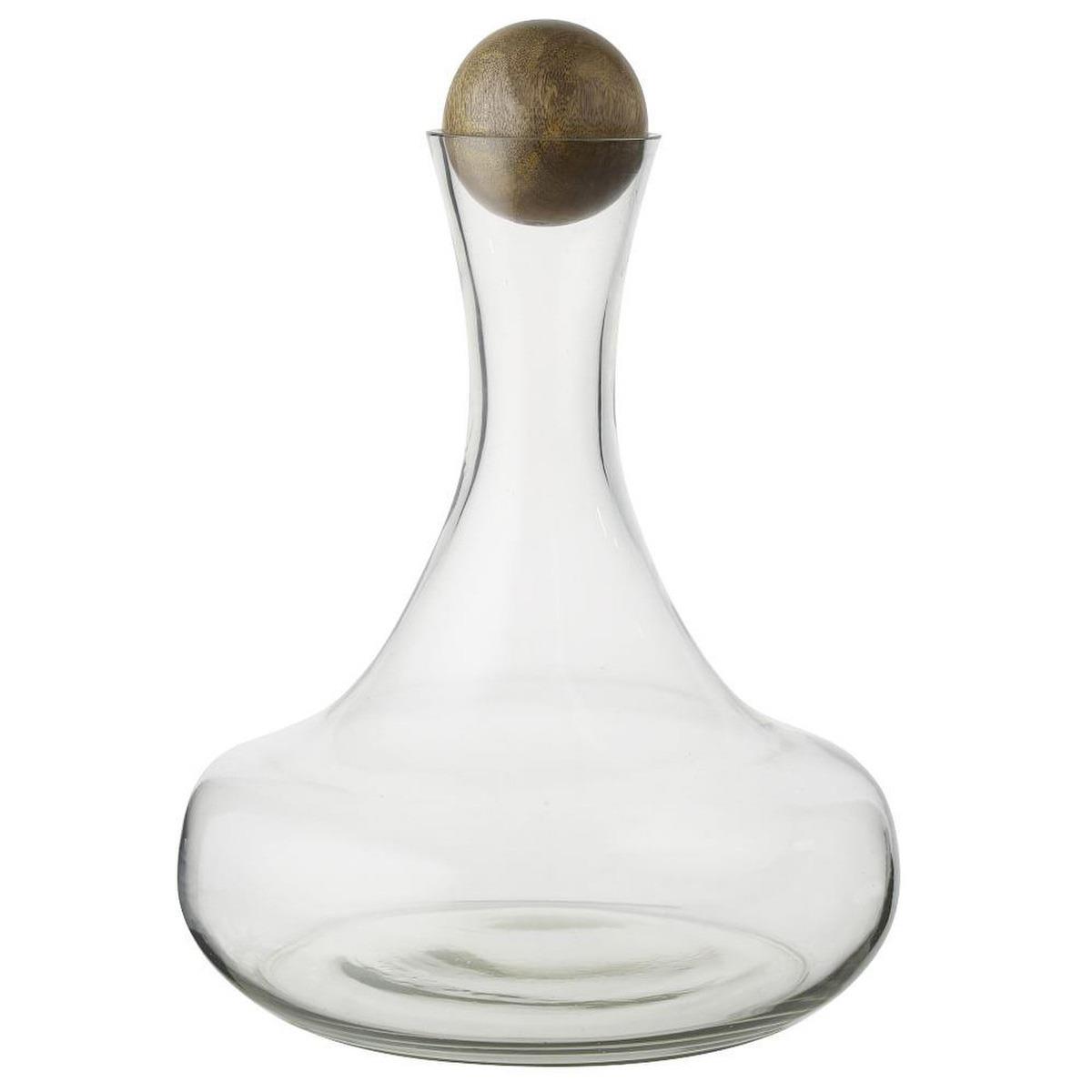 West Elm Glass Bottle Wine