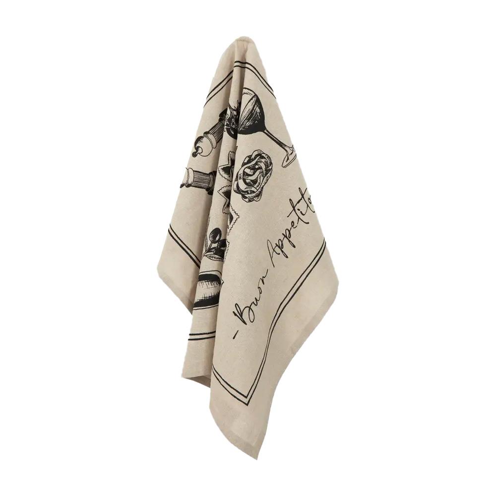 Wallace Cotton Al Dente Linen Tea Towel