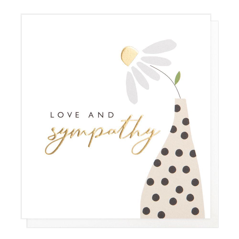 Caroline Gardner Love And Sympathy Card