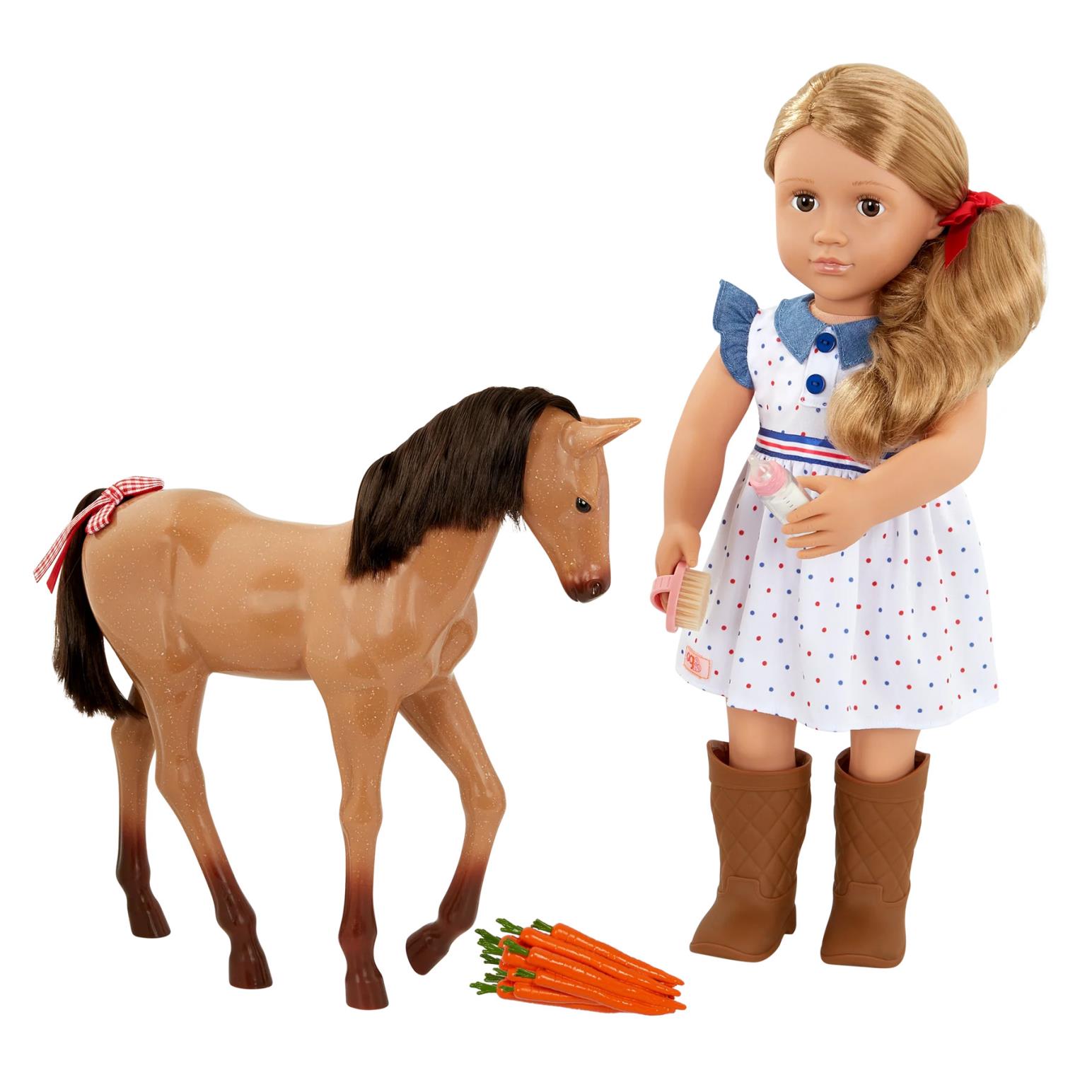 Our Generation 46cm Doll & Foal - Shelley