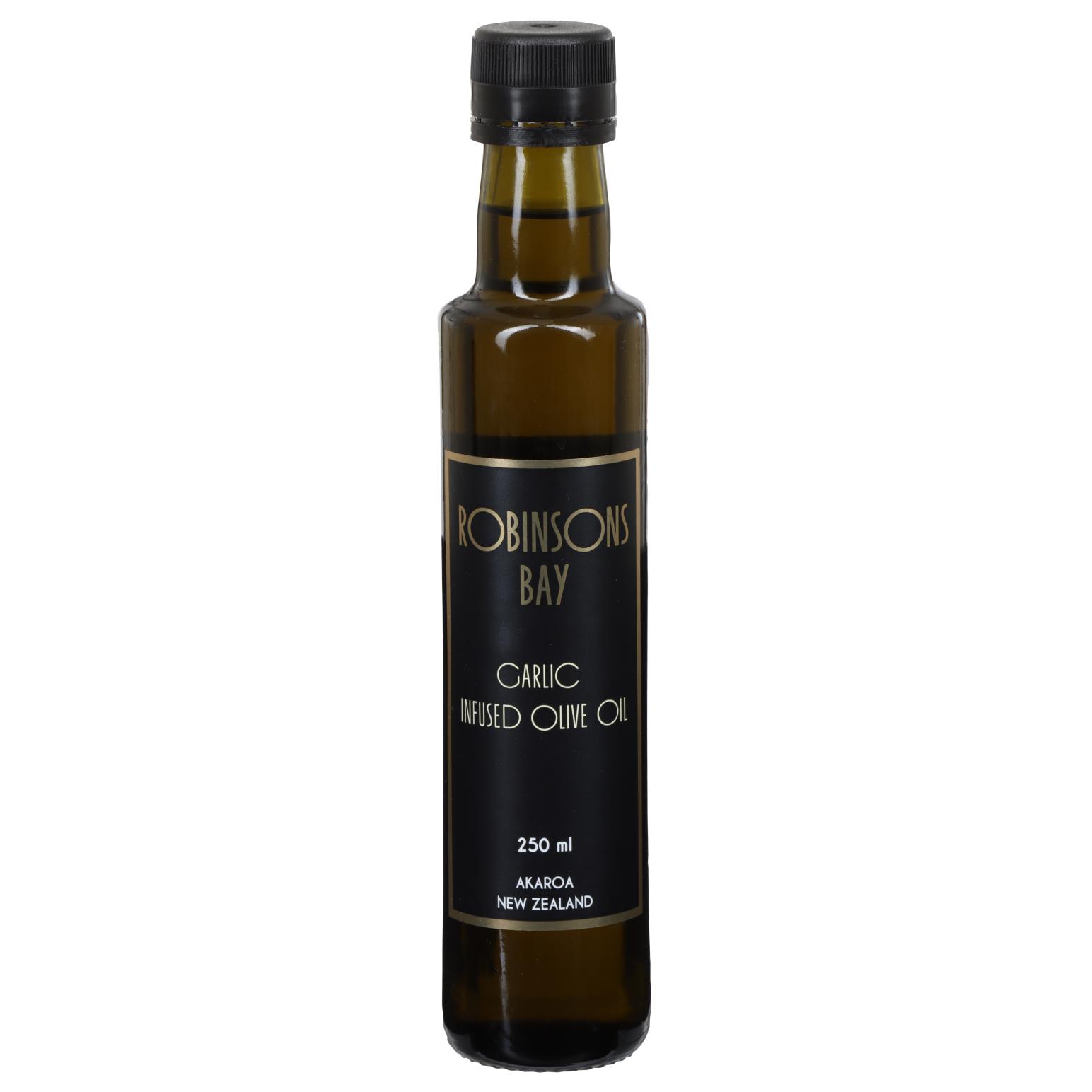 Robinsons Bay Olives Garlic Infused Olive Oil 250ml