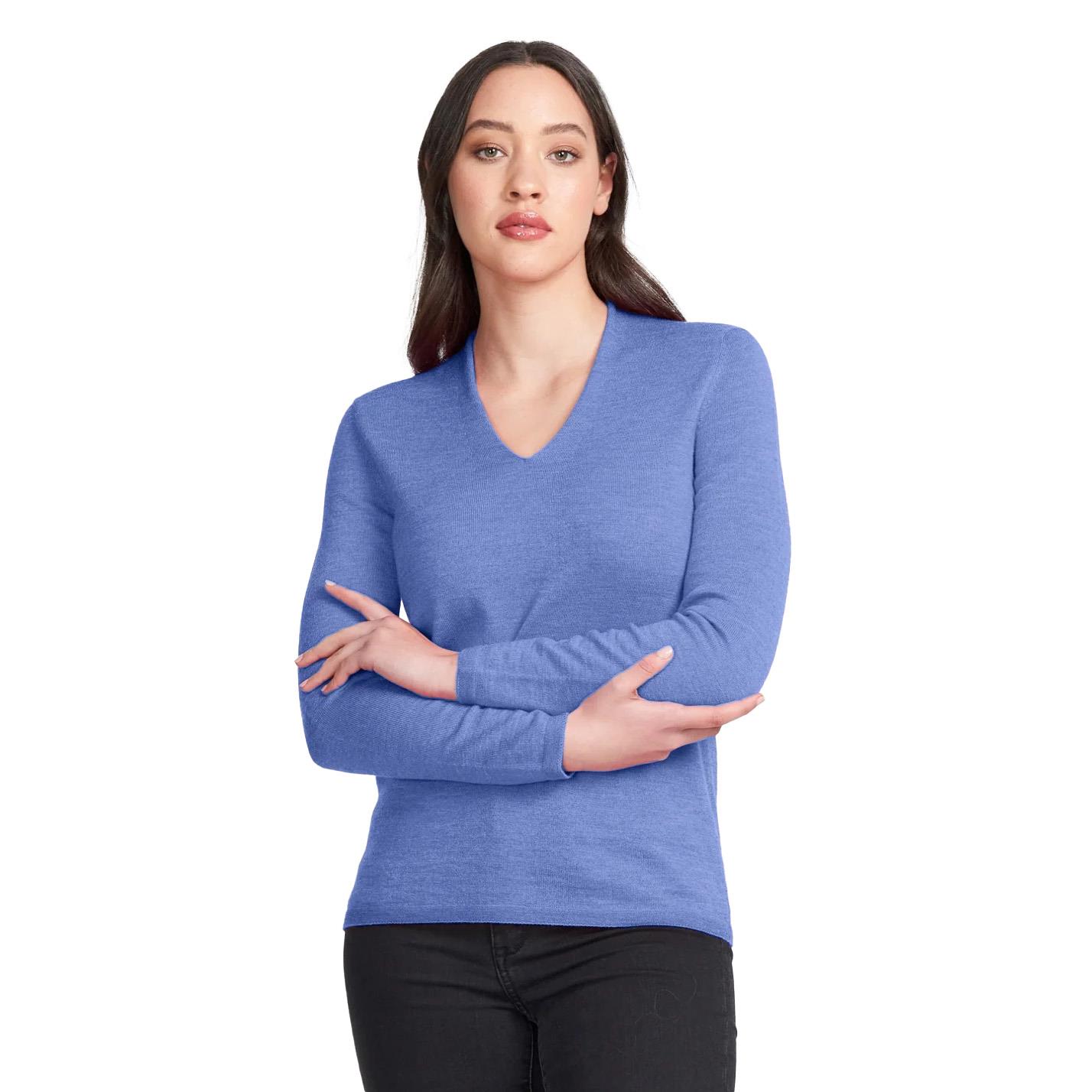 Royal Merino Classic High V Jumper