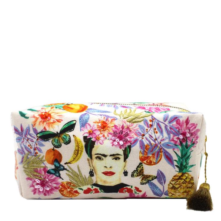 House Of Disaster Frida Kahlo Fruit Cosmetic Bag